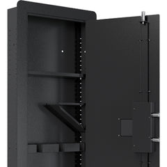 KaerWorld 45" Wall Gun Safe - In-Wall Safe for Rifles and Pistols with Digital Keypad, Adjustable Rack, and Removable Shelf