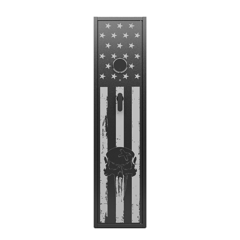 🎁KaerWorld 6 Gun Safe Rifles Large Capacity Home Gun Safe for Rifles and Shotguns, Electronic Rifle Safe with Removable Shelf, Pistol Rack