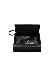 KaerWorld Pistol Safe - Compact and Secure Gun Safe for Pistols with Quick Access and Digital Lock B2