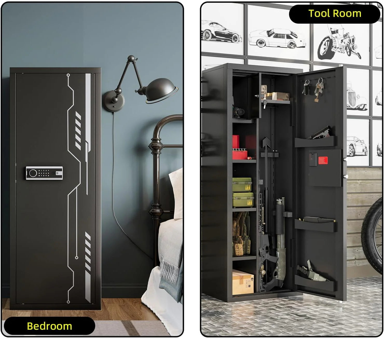 Kaer 8-12 Gun Safe Multi-function 1450
