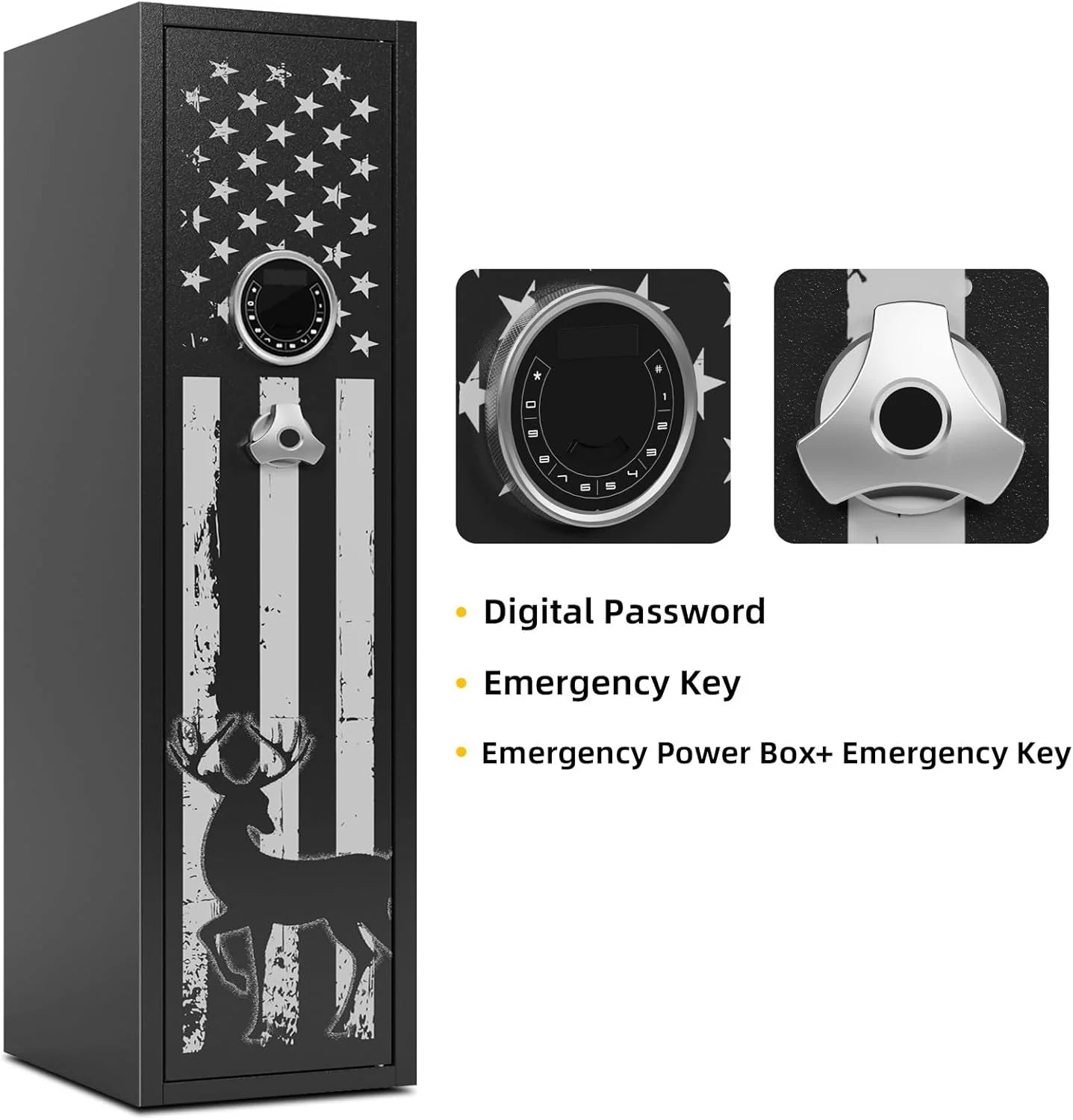 【Special Offer】Kaer 2-4 Pre-Assembled Gun Safe 1320-P