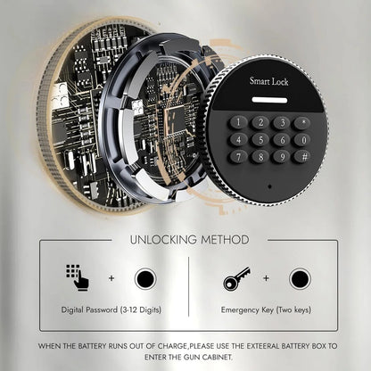 【Special Offer】Kaer 2-4 Rifles Gun Safe