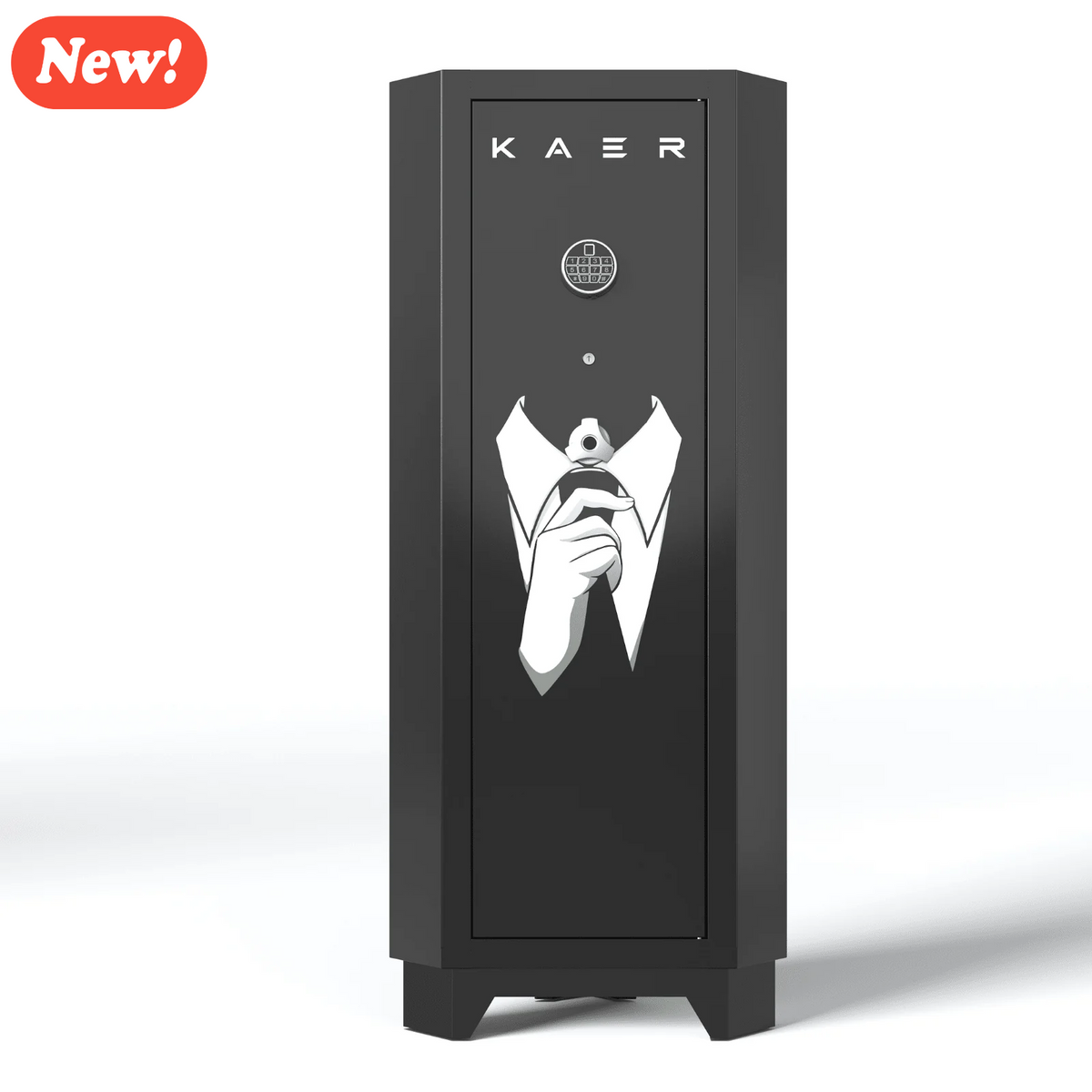 KAER Corner Gun Safe for 6–8 Rifles & 4 Handguns