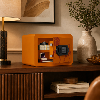KAER Compact Digital Safe Box with Removable Shelf
