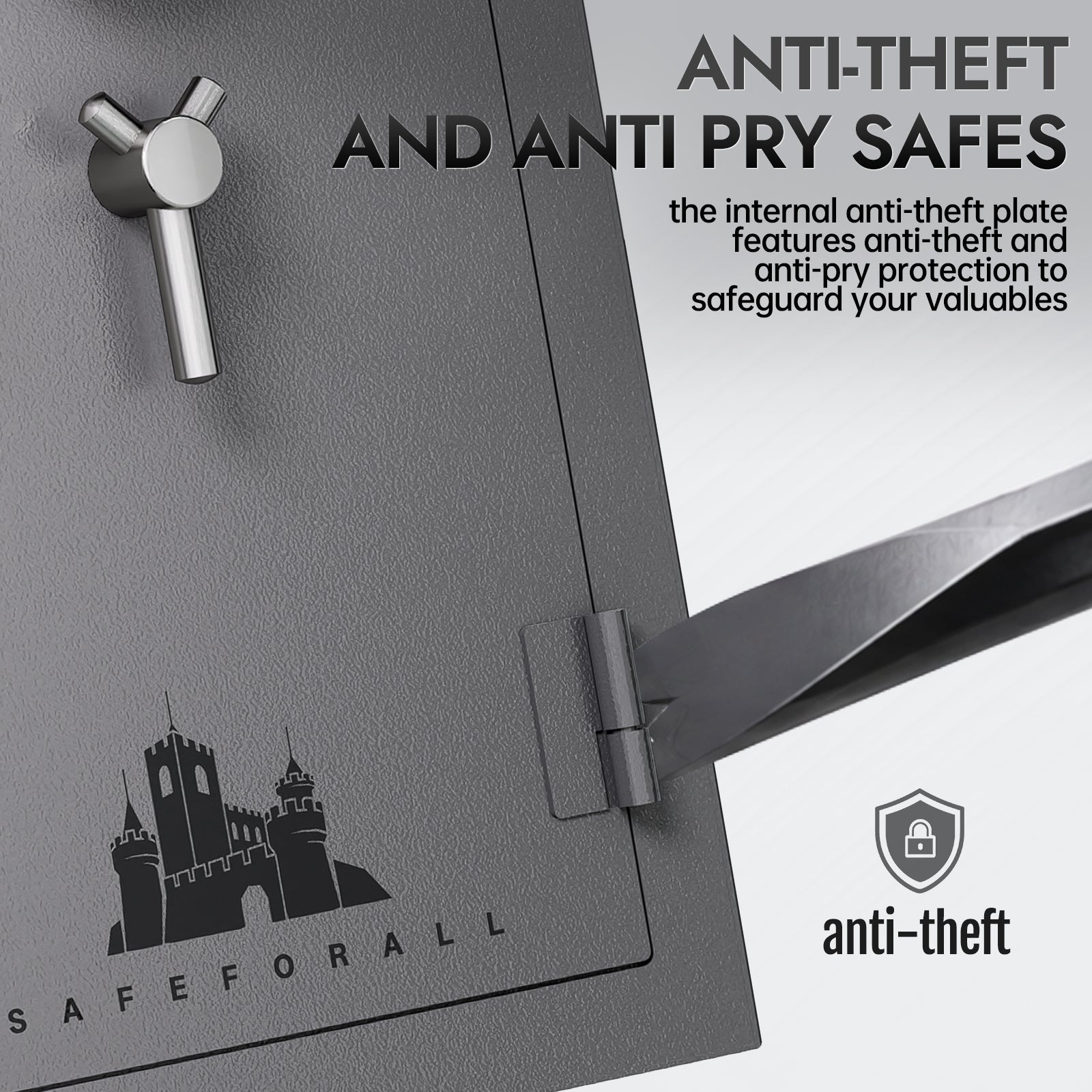 Heavy Duty 10.2 CuFt Commercial Drop Safe – Dual Deposit & Storage Design - KaerWorld