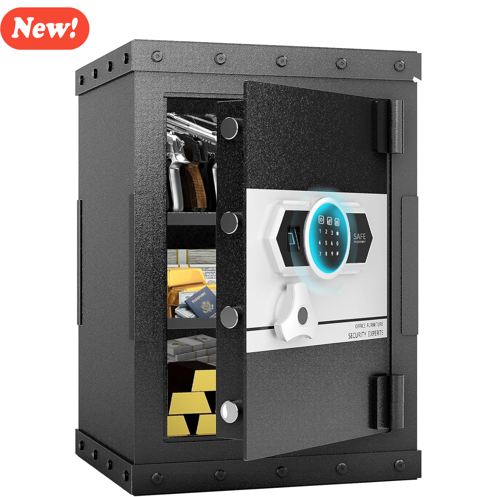 Heavy - Duty Fireproof Safe Box - KaerWorld