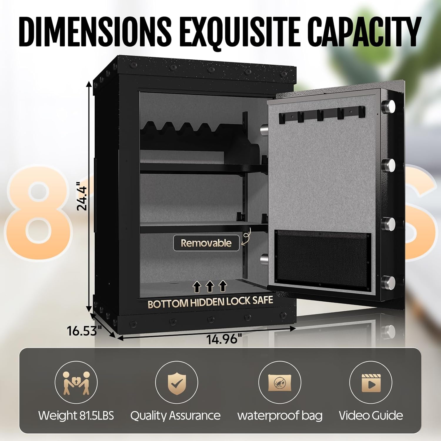 Heavy - Duty Fireproof Safe Box - KaerWorld