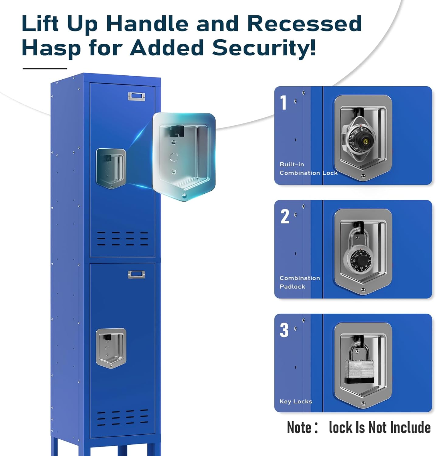 Kaer 1 - 5 Door Metal Locker - KaerWorld