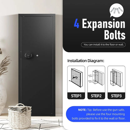 Kaer 10 - 12 Gun Safe 1400CZ - KaerWorld