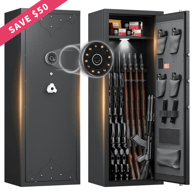 Kaer 10 - 12 Gun Safe 1400MD Rivet Design - KaerWorld
