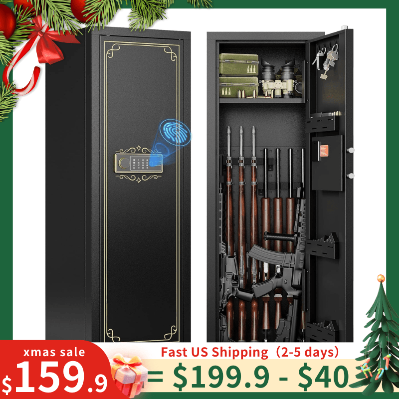 Kaer 10 - 12 Gun Safe Fingerprint 1380CZ - KaerWorld