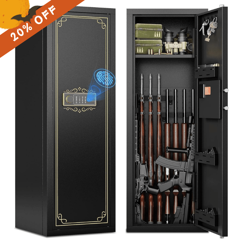 KAER 10-12 Gun Safe Fingerprint 1380CZ - KaerWorld