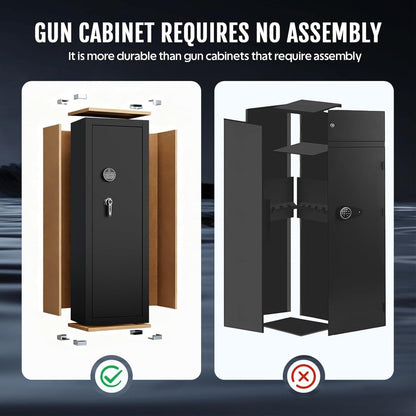 KAER 13 - 15 Biometric Gun Safe1450A Pre - assembled (4 colors) - KaerWorld