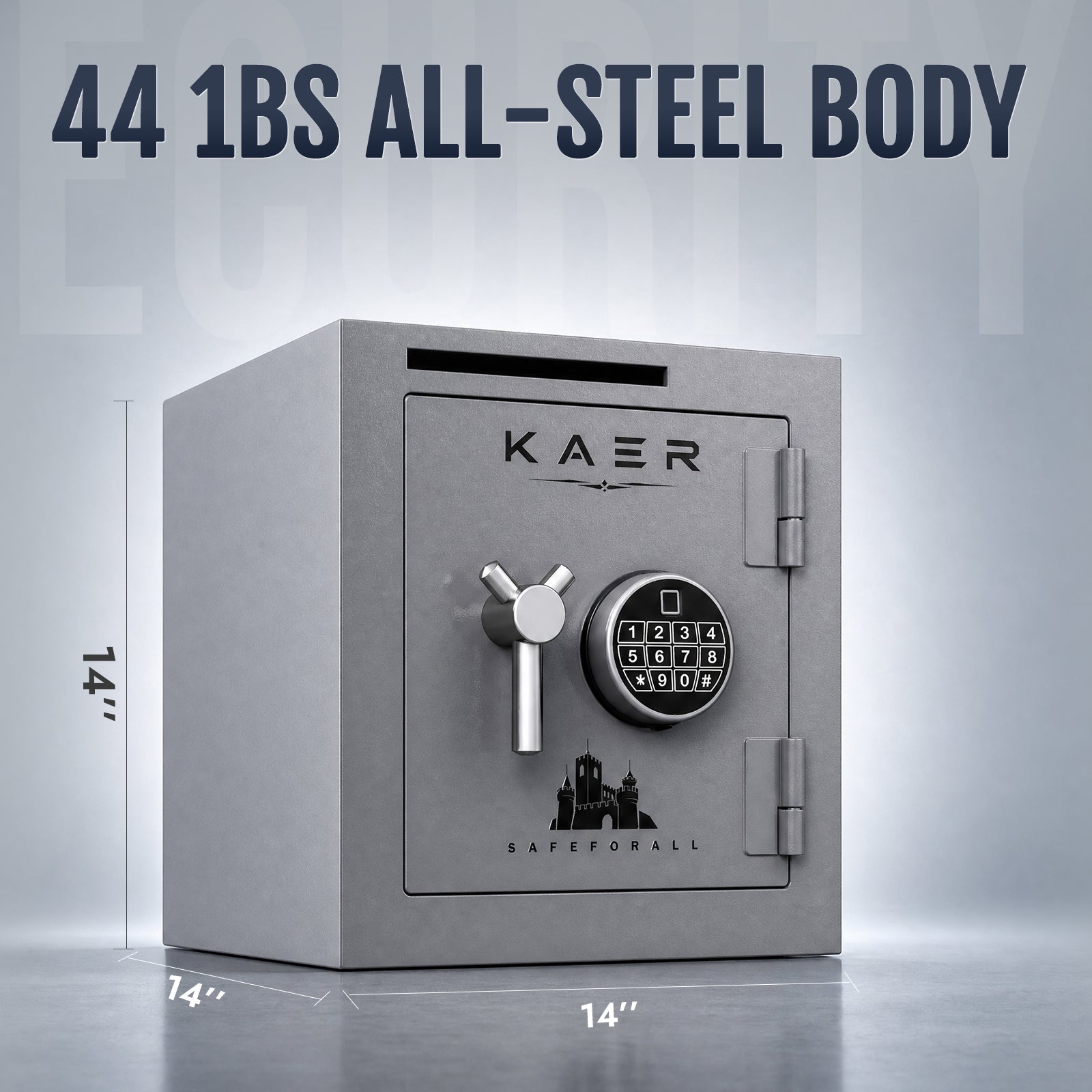 KAER 1.58 CuFt Drop Safe With Double Door - KaerWorld