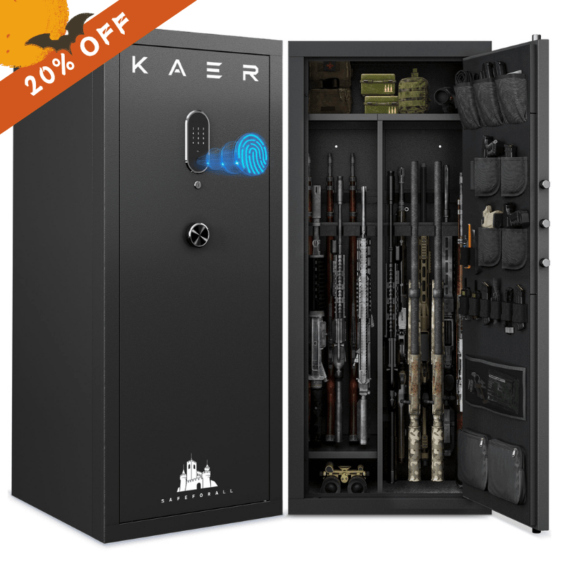 KAER 18-21 Large Capacity Gun Cabinet Fingerprint 1350ND - KaerWorld