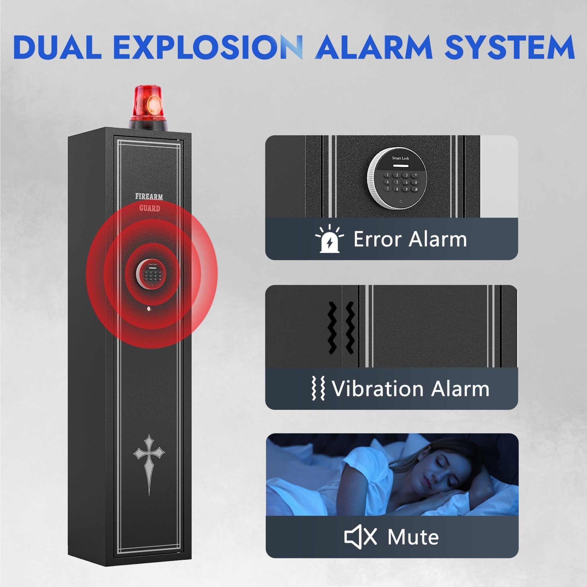 KAER 2 - 3 Gun Safe 1320 W - KaerWorld