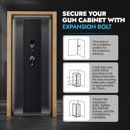 KAER 2 - 3 Pre - Assembled Gun Safe with Electronic Lock - KaerWorld