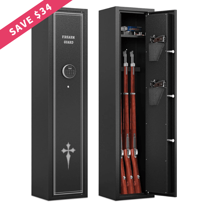 Kaer 2 - 4 Rifles Gun Safe 1320 Pre - assembled - KaerWorld