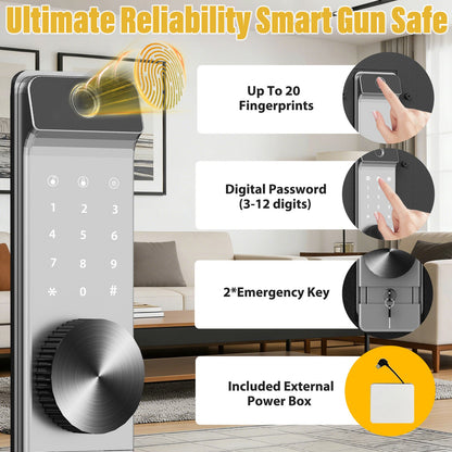 Kaer 20 - 24 Large Gun Safe With Fingerprint - KaerWorld
