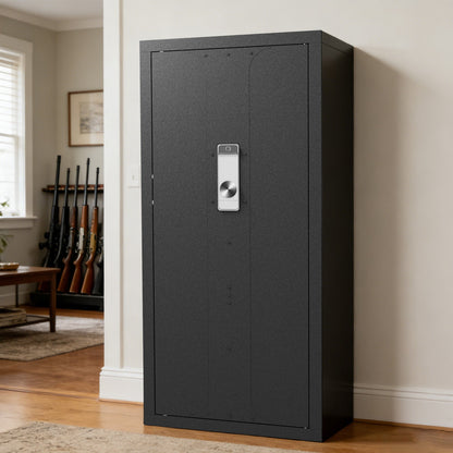 Kaer 20 - 24 Large Gun Safe With Fingerprint - KaerWorld