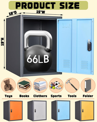Kaer 20" High Metal Locker - KaerWorld