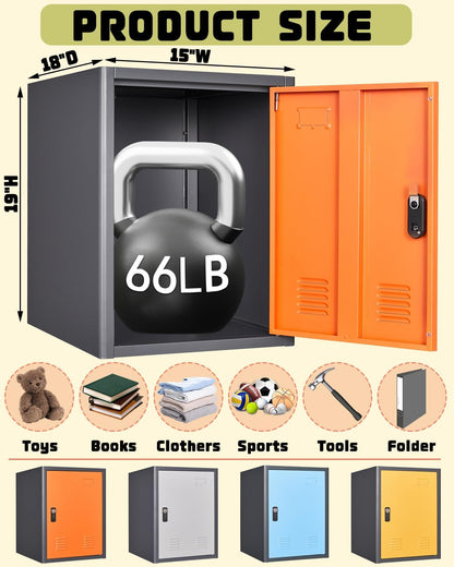 Kaer 20" High Metal Locker - KaerWorld