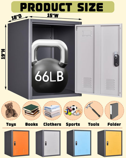 Kaer 20" High Metal Locker - KaerWorld