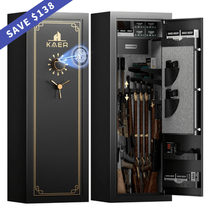 Kaer 23 - 25 Pre - Assembled Heavy Duty Gun Safe 1450XL - KaerWorld
