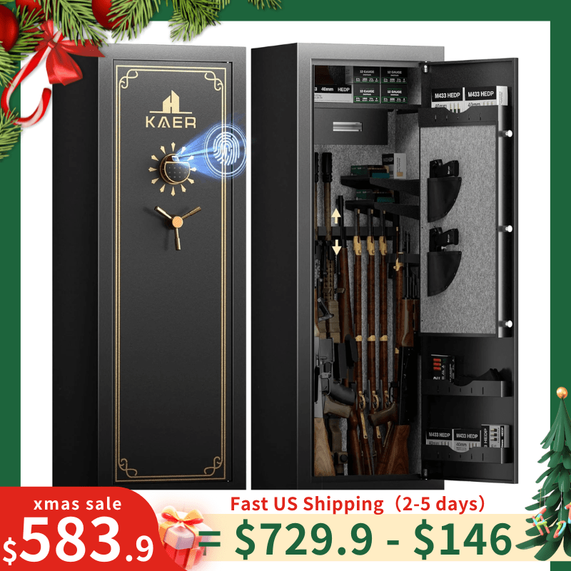 Kaer 23 - 25 Pre - Assembled Heavy Duty Gun Safe 1450XL - KaerWorld