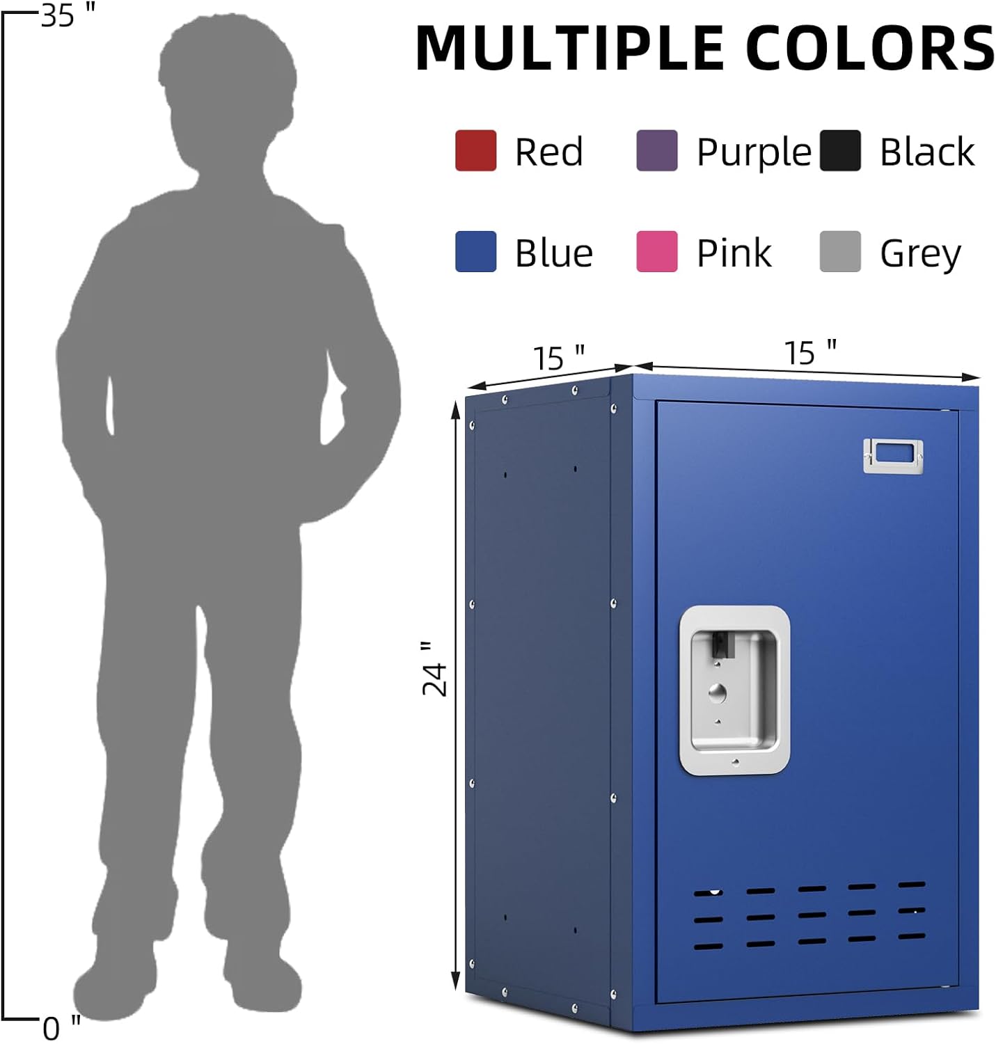 Kaer 24 Cub Metal Locker - KaerWorld