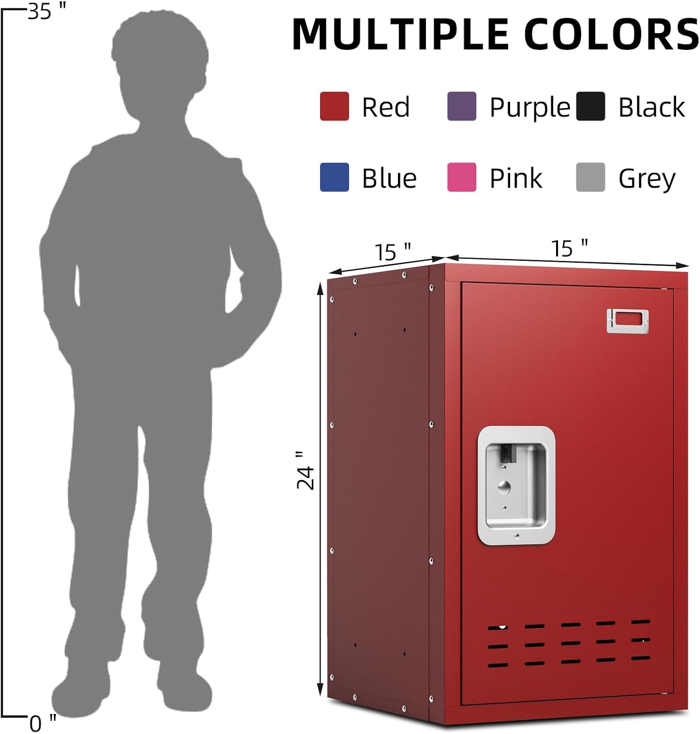 Kaer 24 Cub Metal Locker - KaerWorld