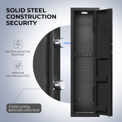 KAER 3-5 Rifle Gun Safe and Cabinet 1320S - KaerWorld