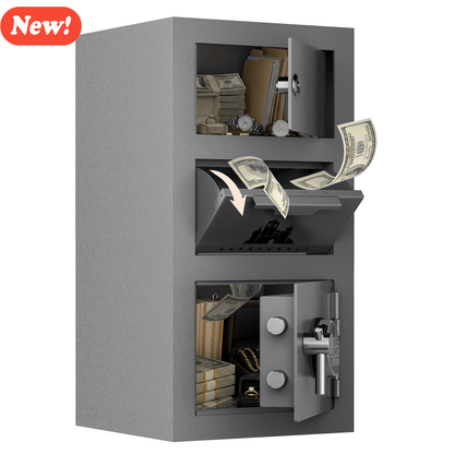 KAER 3.1 CuFt Drop Safe With Double Door - KaerWorld