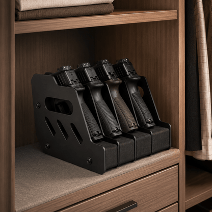 Kaer 4 Pistol Rack for Gun Safe - KaerWorld