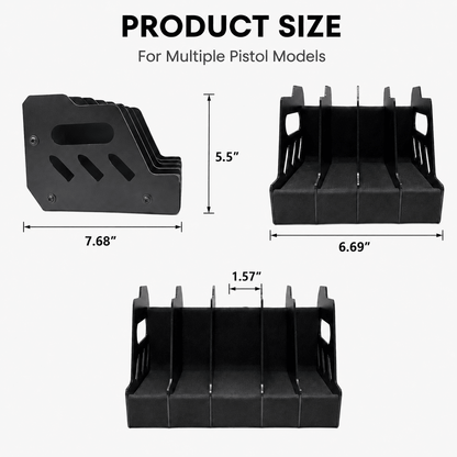 Kaer 4 Pistol Rack for Gun Safe - KaerWorld