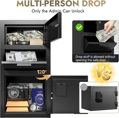 Kaer 4.0 Cub Safe Box With Drop Slot 690 - 2 - KaerWorld