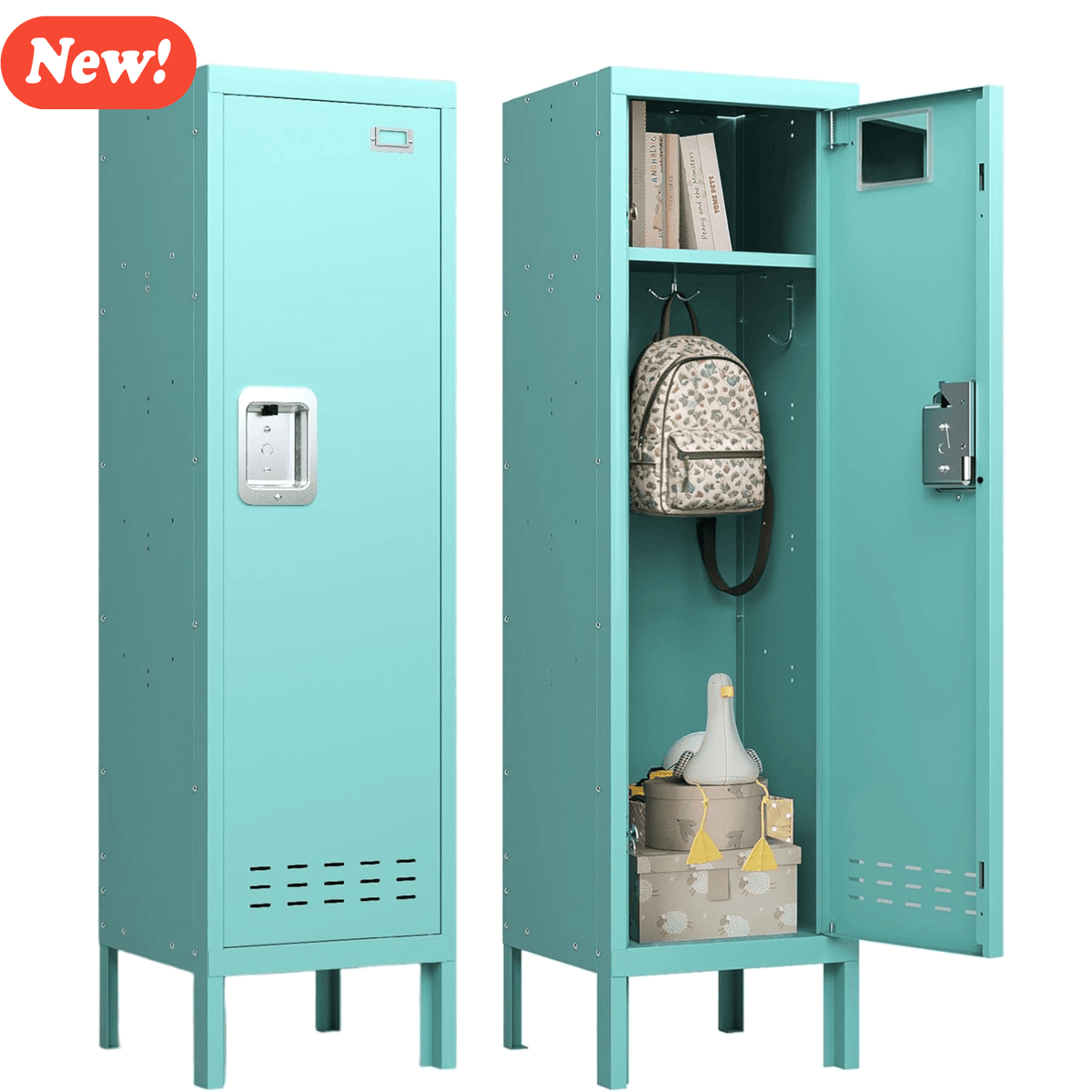 KAER 54"H Metal Locker with Card Slot - KaerWorld