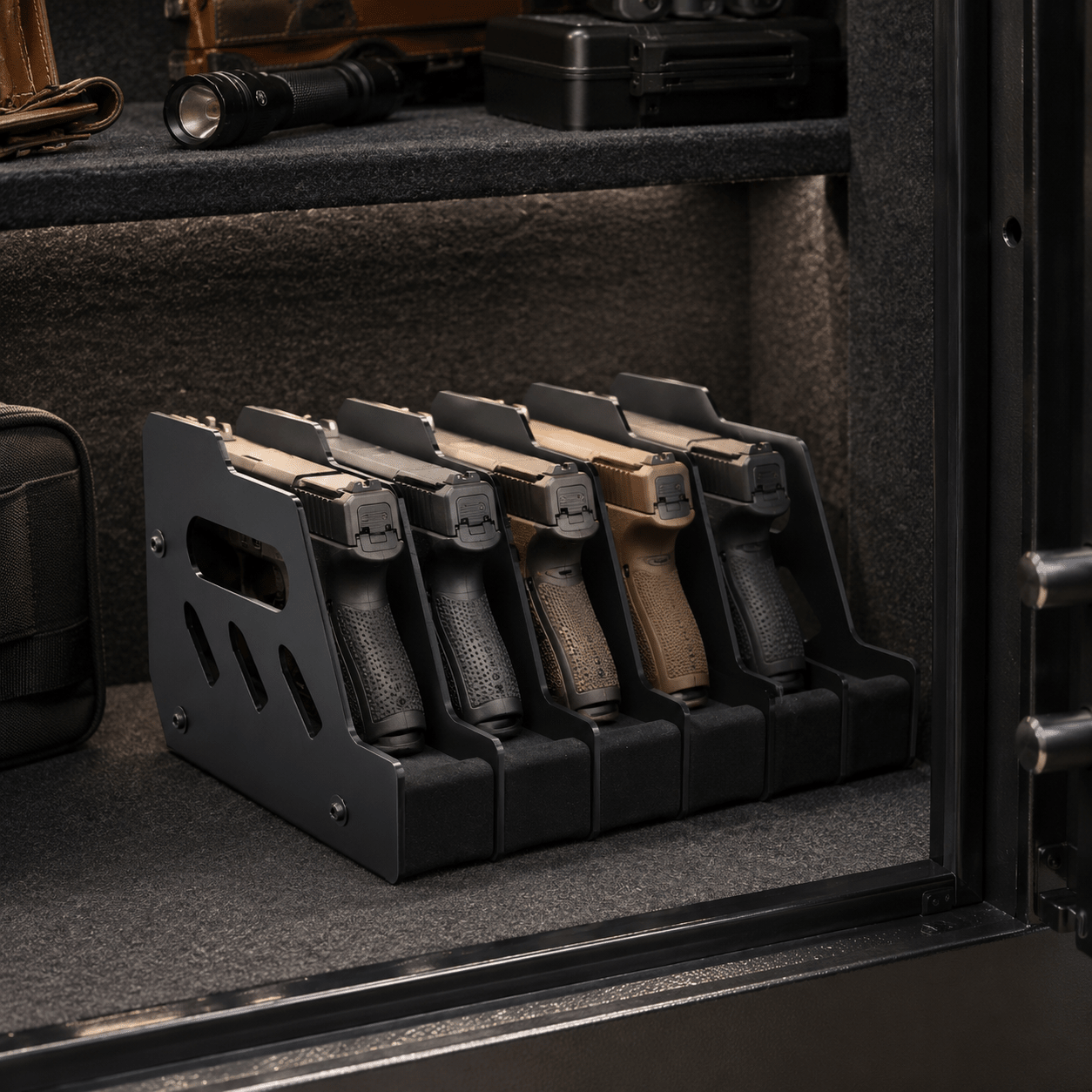 Kaer 6 Pistol Rack for Gun Safe - KaerWorld