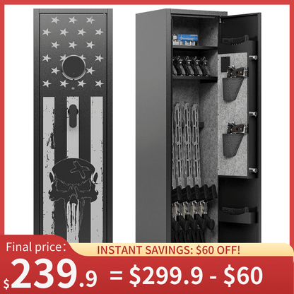 Kaer 6 Pre - Assembled Gun Safe 1430 Skull - KaerWorld