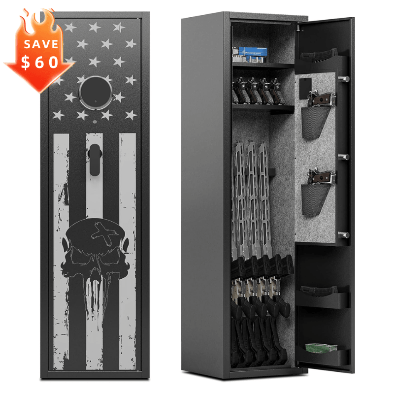 Kaer 6 Pre - Assembled Gun Safe 1430 Skull - KaerWorld