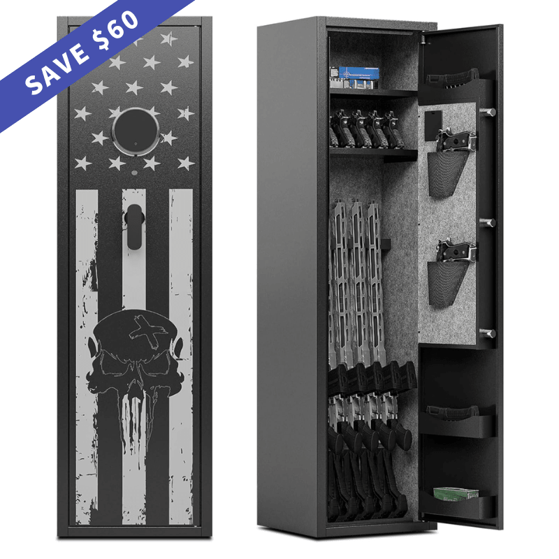Kaer 6 Pre - Assembled Gun Safe 1430 Skull - KaerWorld