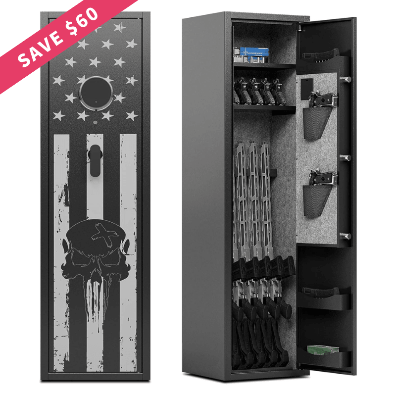 Kaer 6 Pre - Assembled Gun Safe 1430 Skull - KaerWorld