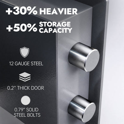 KAER 6.9 CuFt Drop Safe With Double Door - KaerWorld