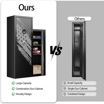 Kaer 7 - 8 Pre - Assembled Gun Safe 1250AB - KaerWorld
