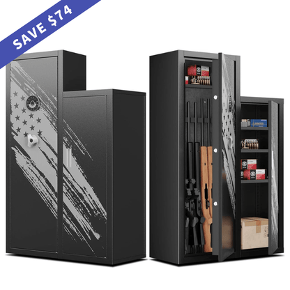 Kaer 7 - 8 Pre - Assembled Gun Safe and Cabinet 1250AB - KaerWorld