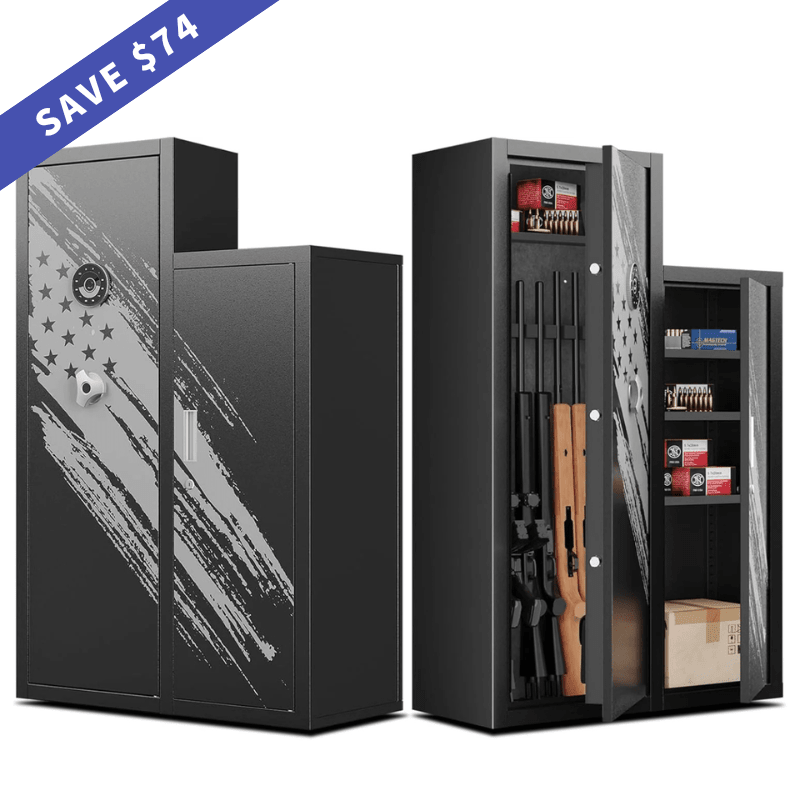Kaer 7 - 8 Pre - Assembled Gun Safe and Cabinet 1250AB - KaerWorld