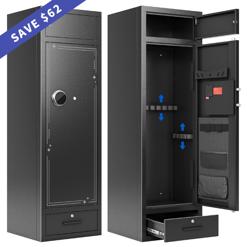 Kaer 8 - 10 Gun Safe Cabinet 1550 - KaerWorld