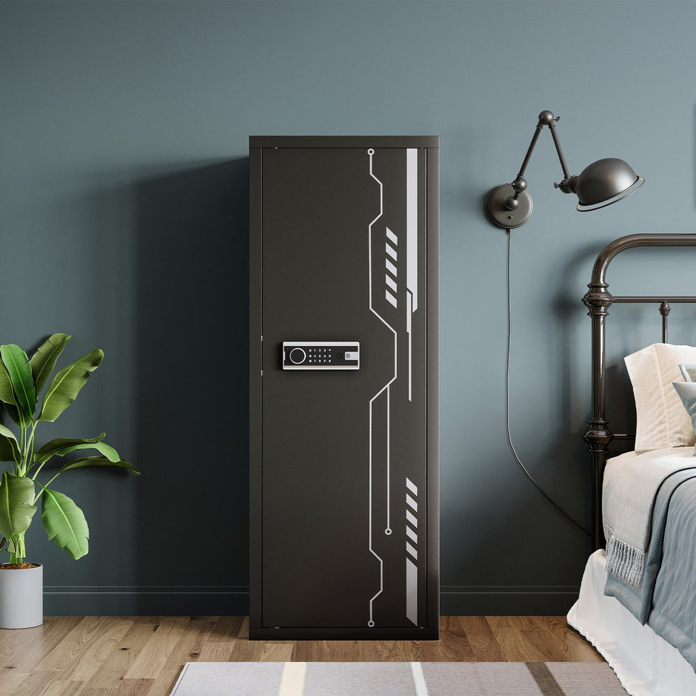 KaerWorld 8-12 Gun Safe: Secure Storage for Rifles and Pistols