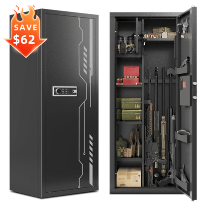 Kaer 8 - 12 Multi - function Gun Safe And Cabinet 1450 - KaerWorld