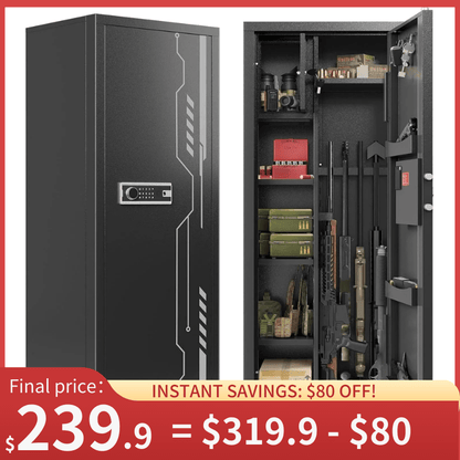 Kaer 8 - 12 Multi - function Gun Safe And Cabinet 1450 - KaerWorld